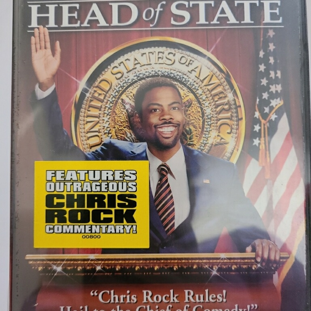 5/25 Head of the State DVD Staring Chris Rock Brand New never opened